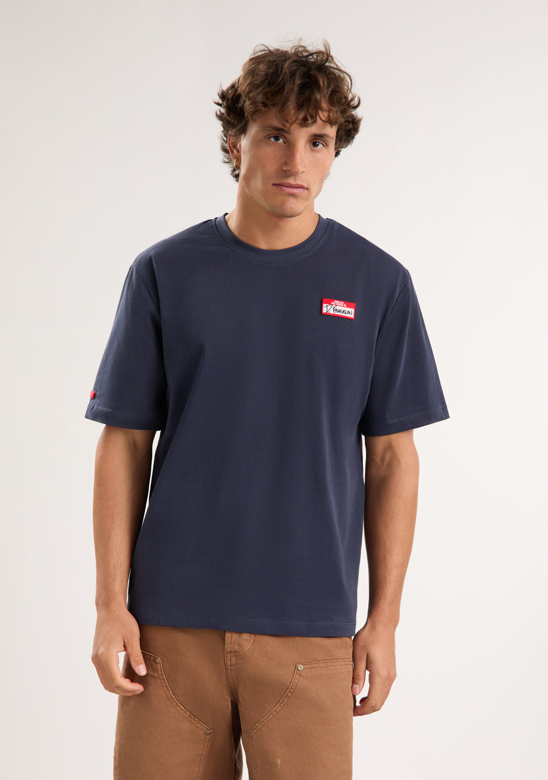 My Name Is Patch T-Shirt Navy