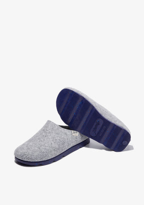 Mercredy Slipper Grey / Blue