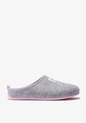 Mercredy Slipper Grey / Pink