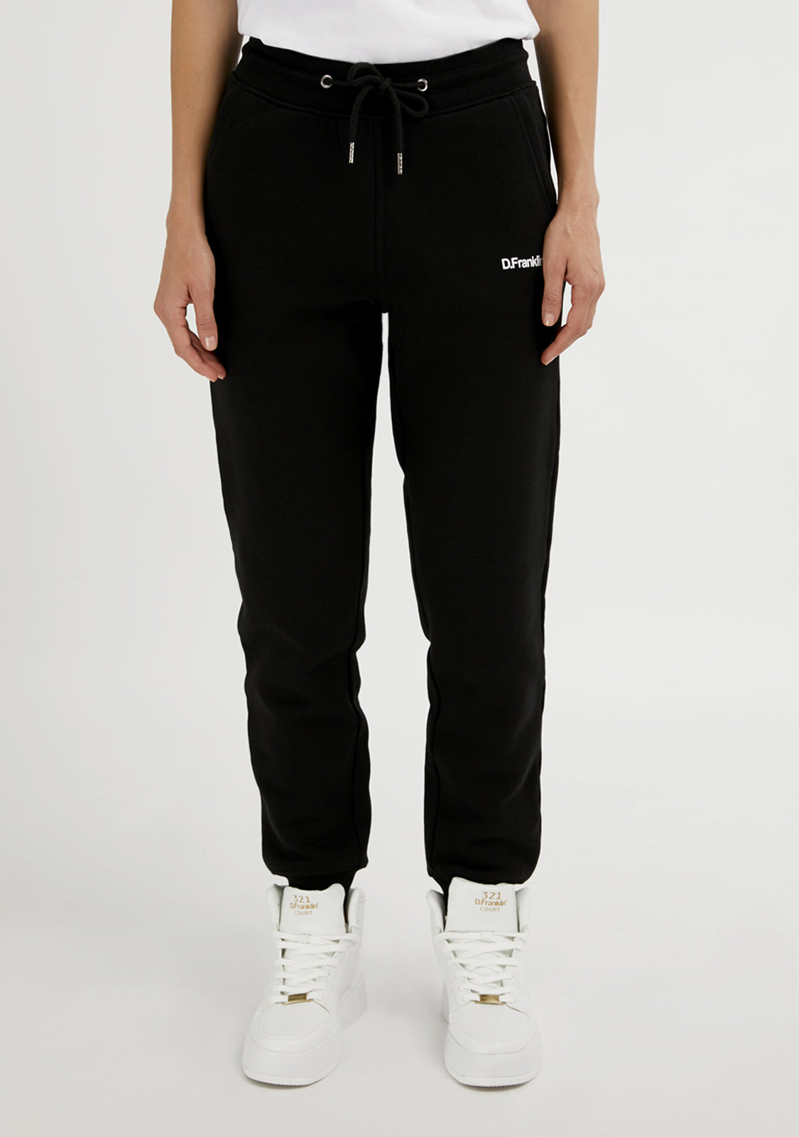 Logo Jogger Black / White