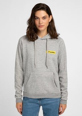 Hoodie Smiley Female Grey