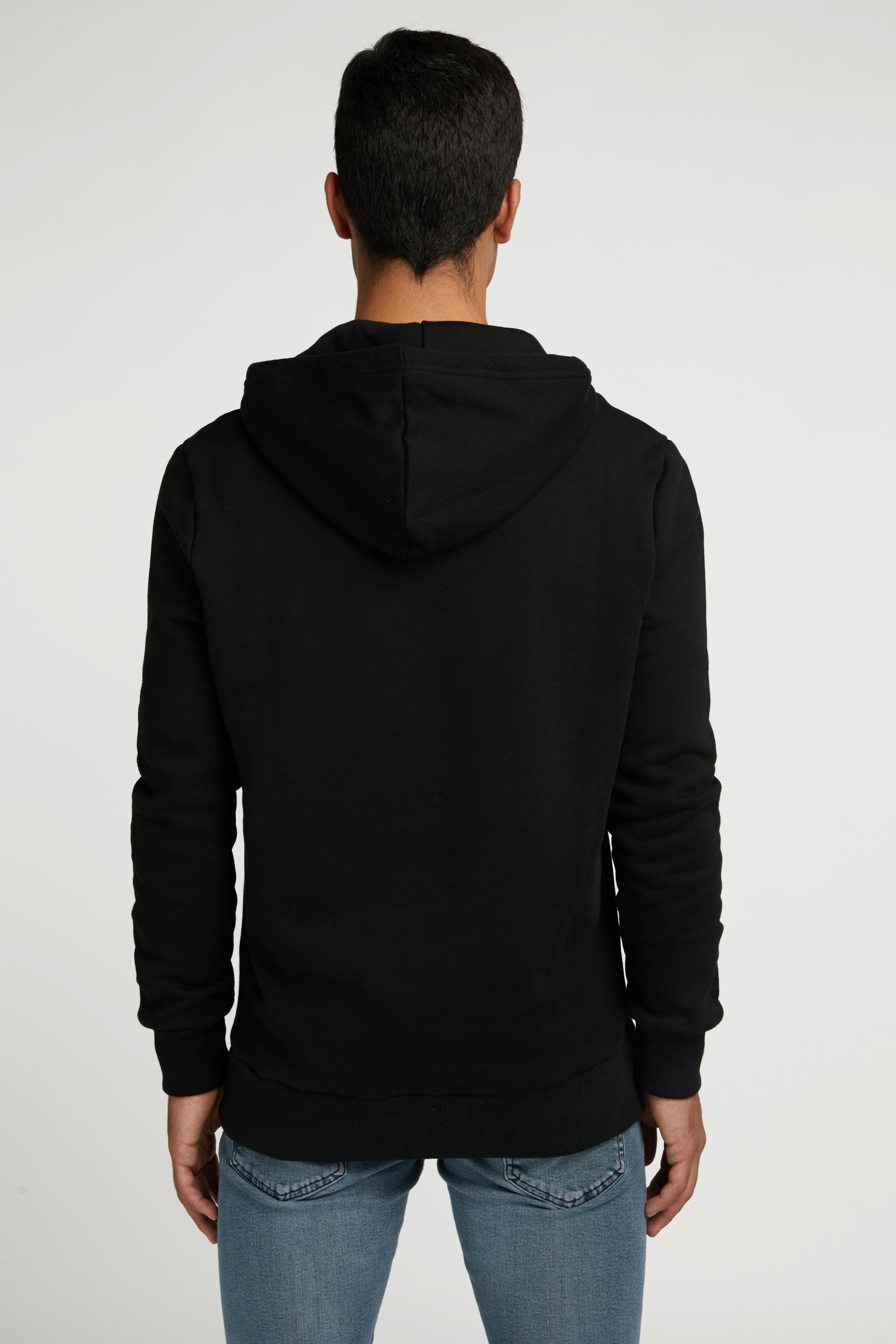 Hoodie Rainbow Black