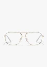 Aviator Mint Blue Block / Gold