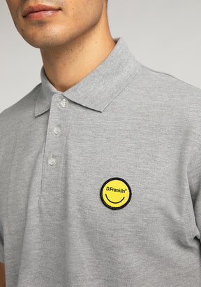 Polo Smiley Heather Grey