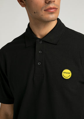 Polo Smiley Black