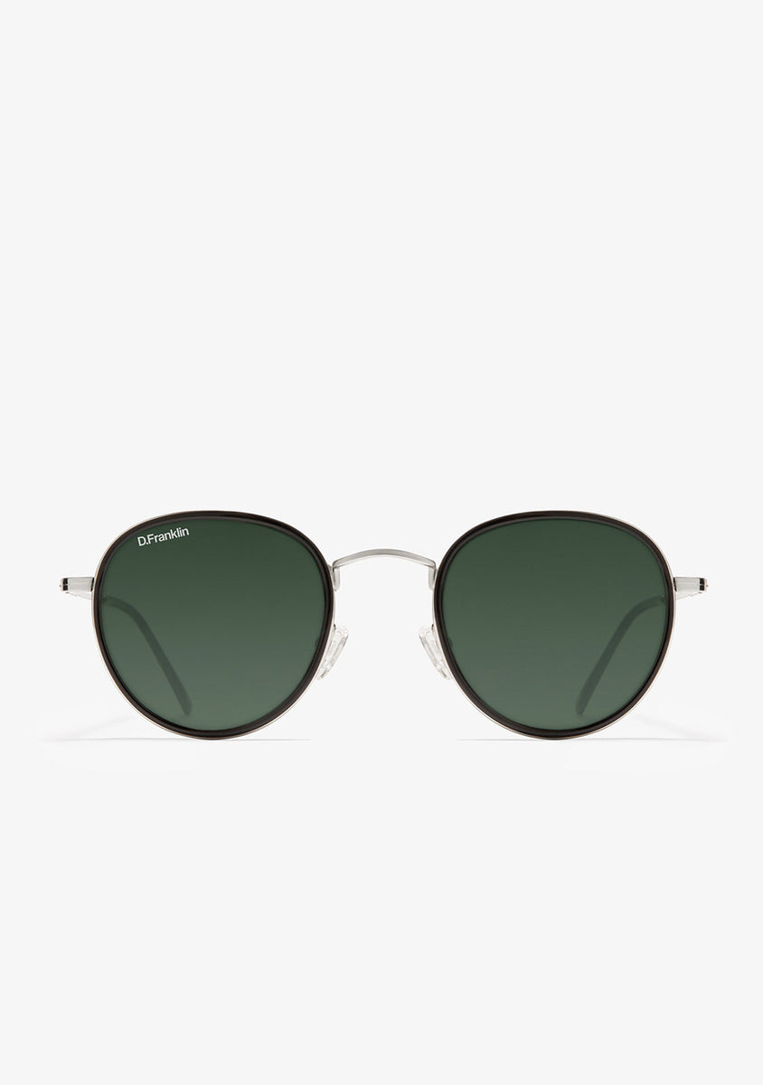 Light Green Round Sunglasses Walker Round D.Franklin