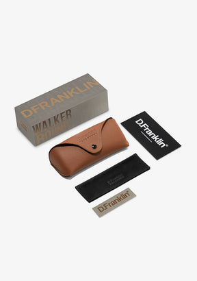 Walker Round Rose Gold / Grad Brown