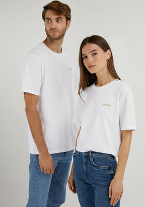 Social Club T-Shirt White / Green