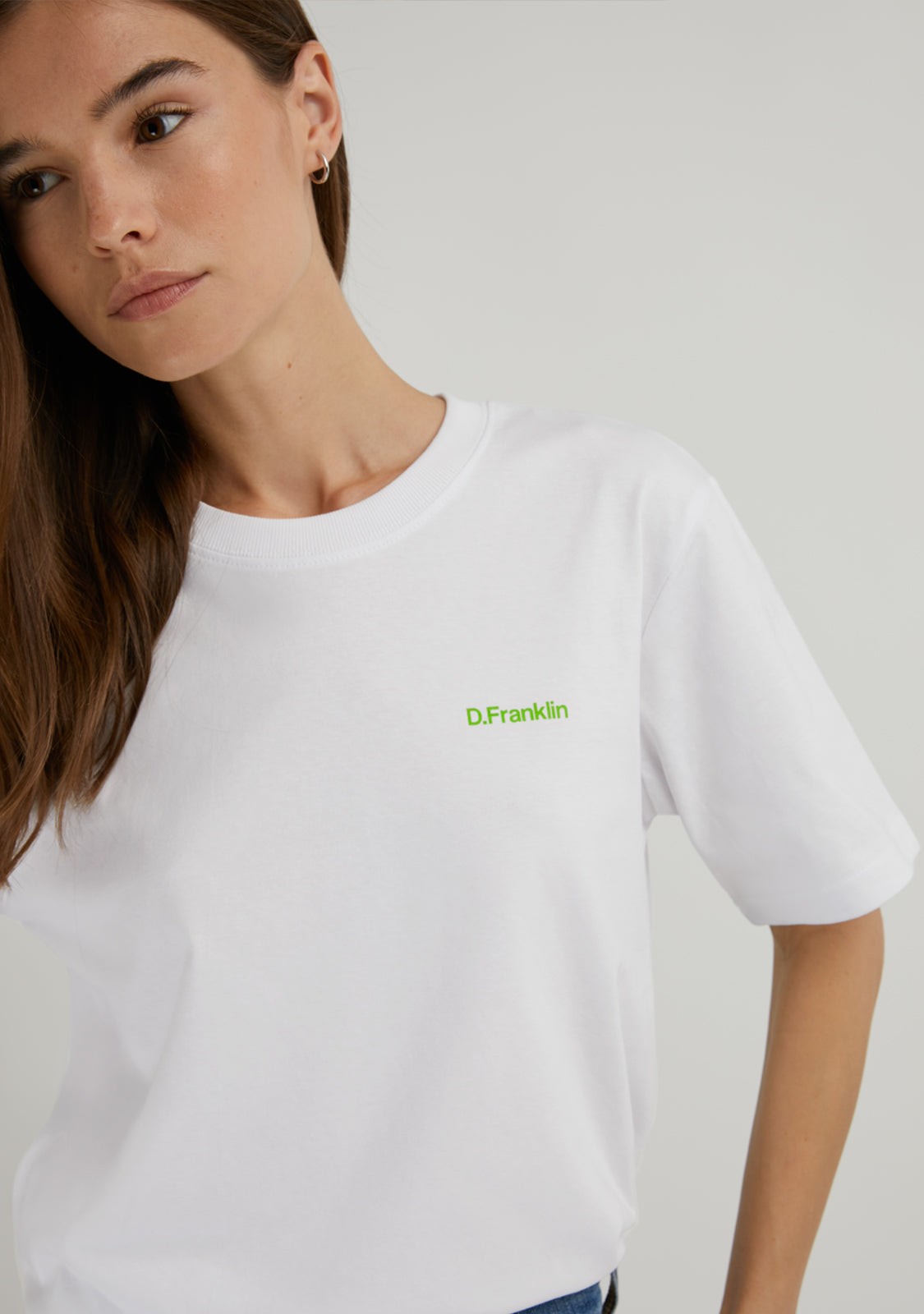 Social Club T-Shirt White / Green