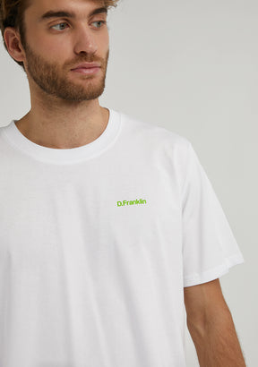 Social Club T-Shirt White / Green