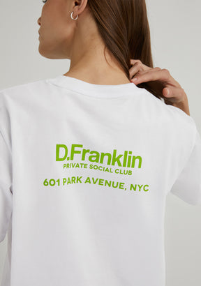Social Club T-Shirt White / Green