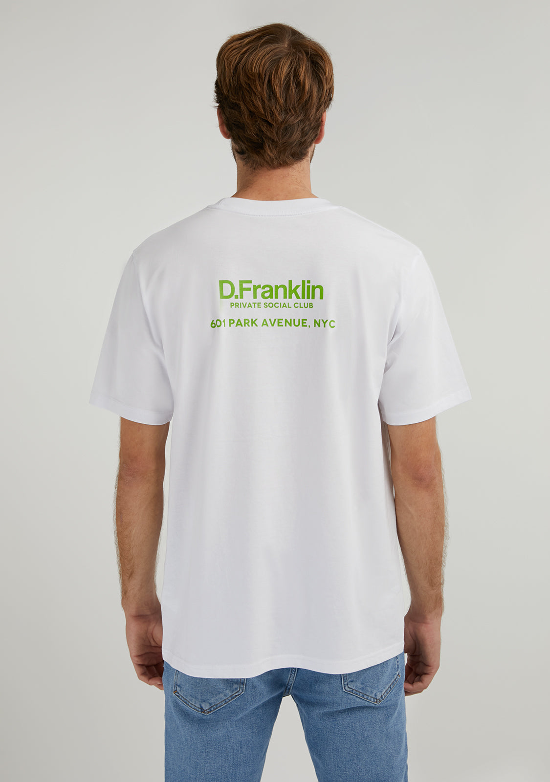 Social Club T-Shirt White / Green