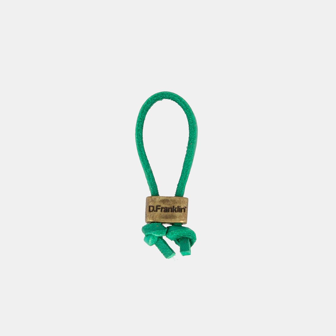 Keychain Magnum Leather Green/Gold