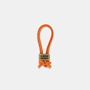 Keychain Magnum Leather Orange/Gold