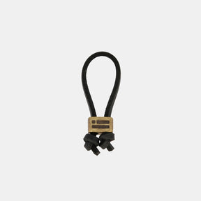 Keychain Magnum Leather Black/Gold