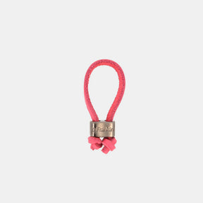 Keychain Jeroboam Leather Pink/Metal