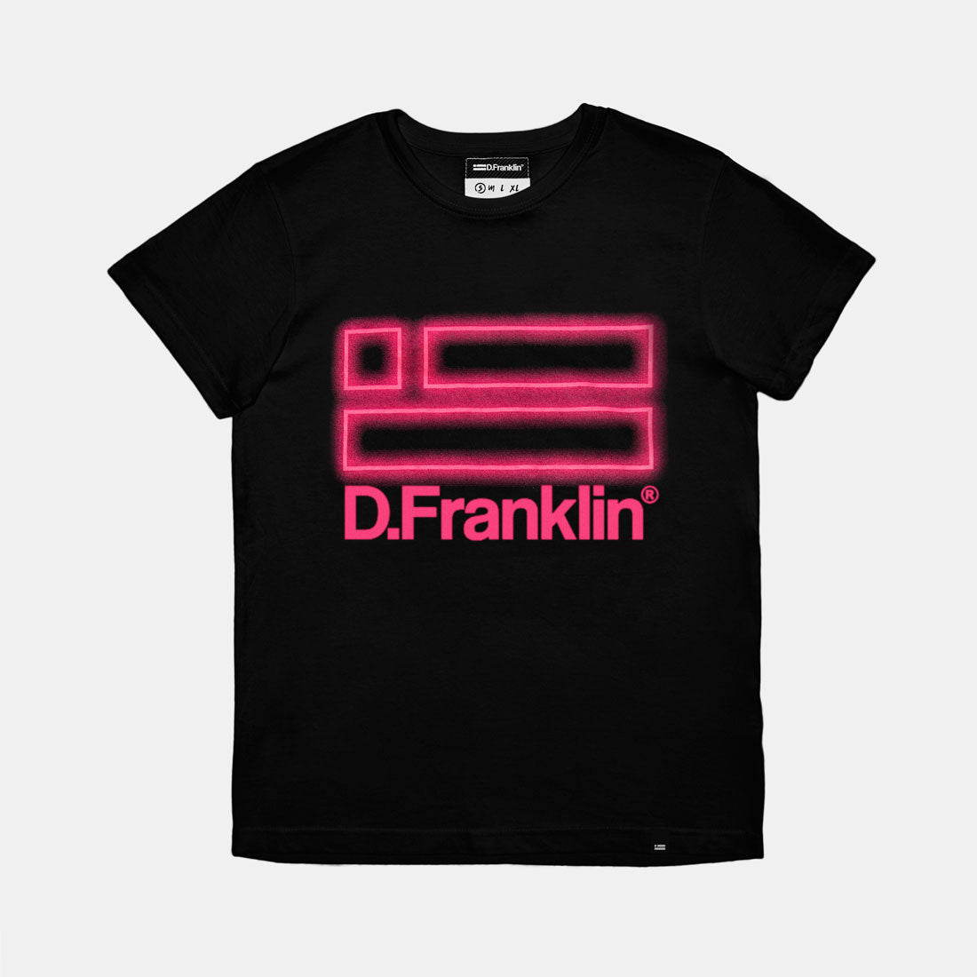 Neon T-Shirt Black / Pink