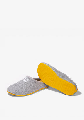 Mercredy Slipper Grey / Yellow