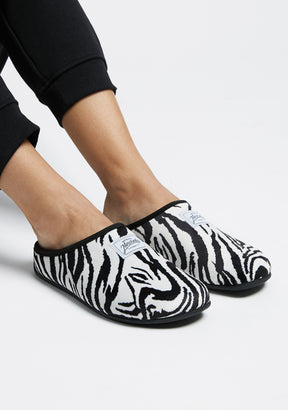 Mercredy Slipper Zebra