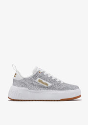 Low Court Glitter Silver