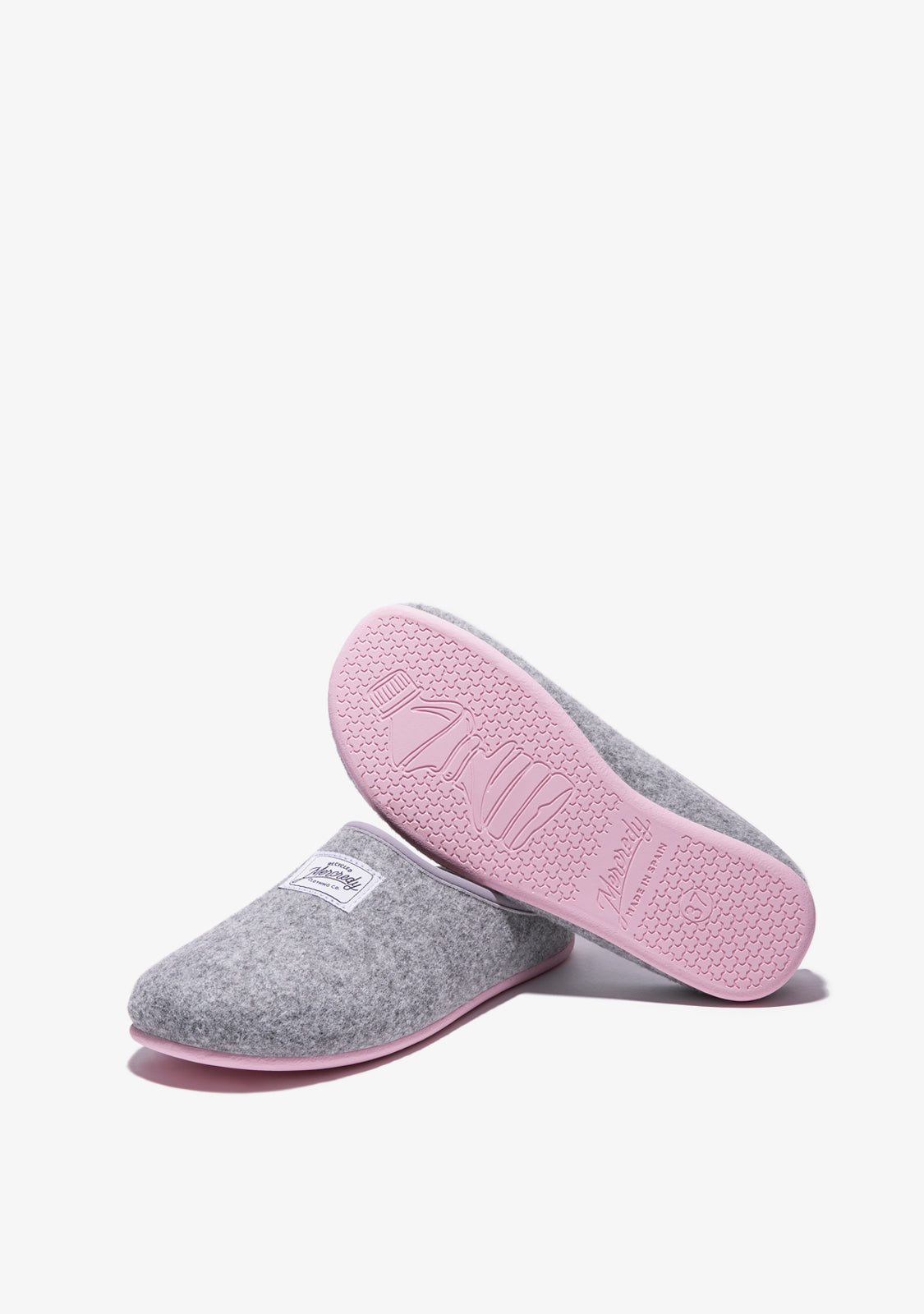 Mercredy Slipper Grey / Pink